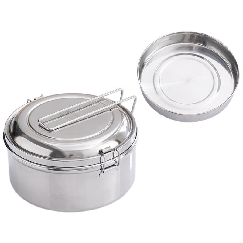 Van Gogh Kitchen Round Stainless Steel Lunch Box