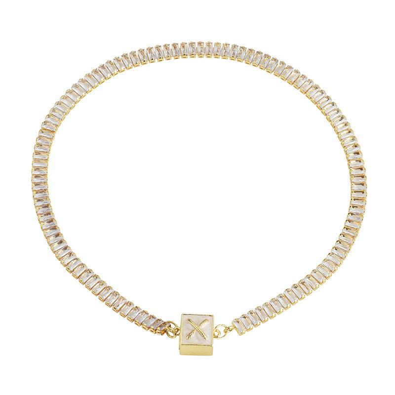 

Couples Necklace Modern With Geometric Shape And Magnetic Clasp For Wear Everyday