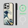 Classic Artwork Great Wave Off Kanagawa Magnetic Matte Phone Case For IPhone 16 17 15 14 13 12 11 For Magsafe Wireless