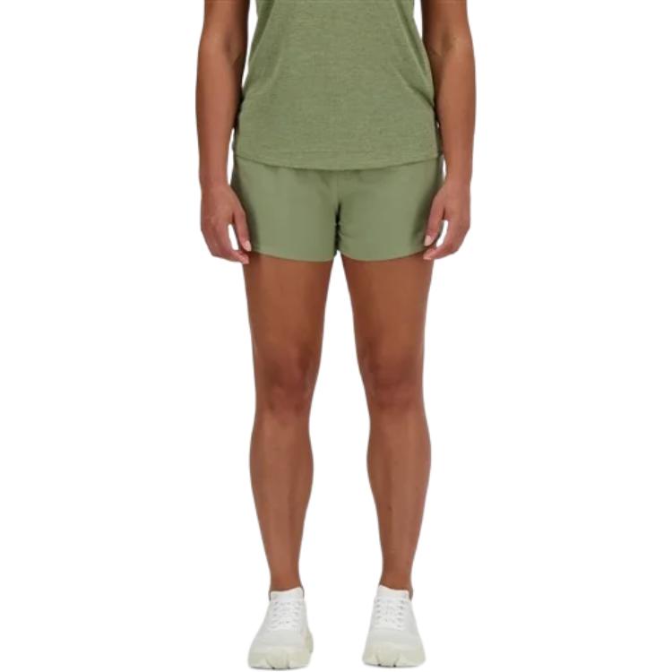 New Balance NB RC Short 3 Sports Shorts Women s Green WS41286-DEK M