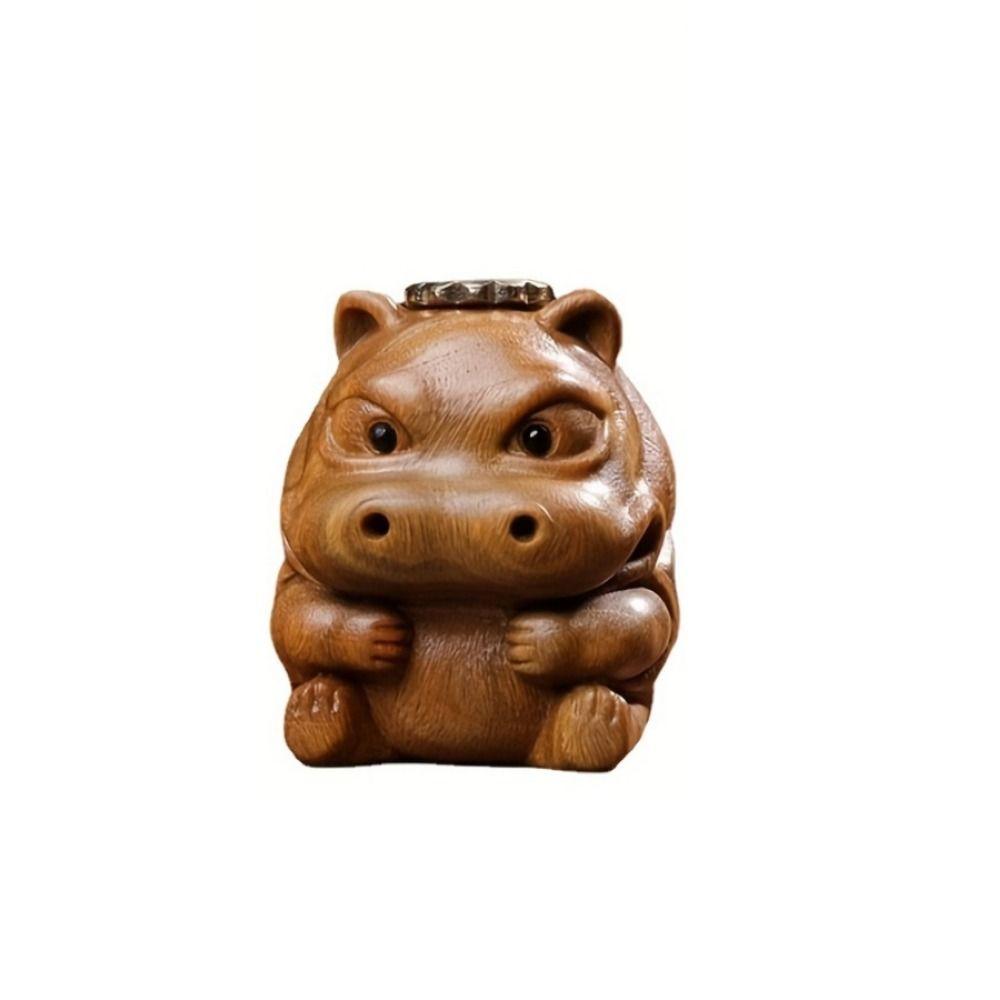 Cute Animal Inverted Incense Tray Cartoon Green Sandalwood Incense Holder  Interior