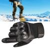 Motorcycle Gloves Hard Knuckle Breathable Good Grip Anti Slip Full Finger Powersports Gloves for