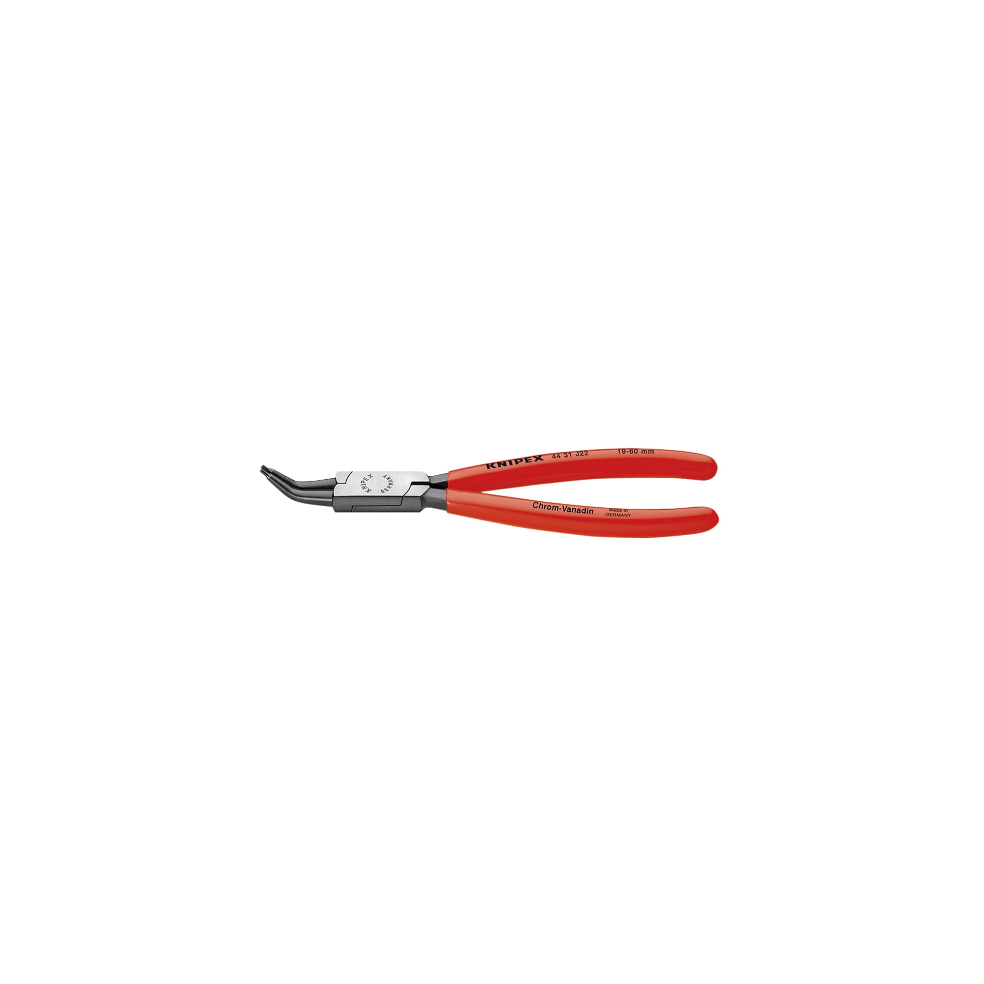 

KNIPEX Hole Snap Ring Pliers 4431-J22 45° чёрный