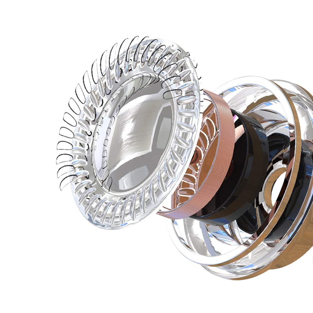 TFZ Dual Magnetic Circuit Graphene Driver Queen Earphones, Red (TFZ-QE-RD)