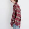 Levis Casual Plaid Long Sleeve Shirt Men shirts Red A0283-0000