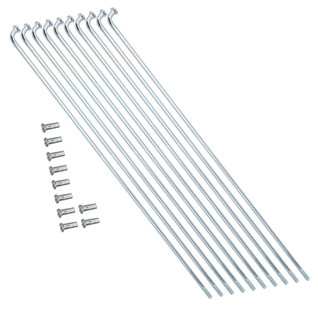 10pcs 13G 2.2mm Bike Spokes Iron Manganese Spokes Bicycle Tricycle Accessories