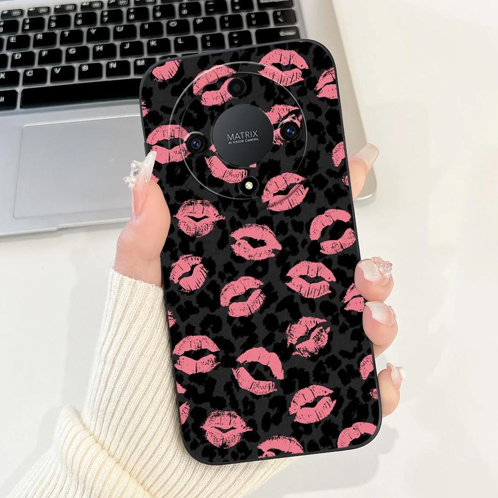 For Honor Magic5 Lite 5G Case Cute Cartoons Duck Silicone Soft Back Cases For Magic6 Lite 5G Cover Magic 5Lite 5G Bumber Shell