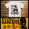 BDSM T-Shirt Bondage Sado Masochist DOM of Pleasure Darkside Rules Size S-2XL
