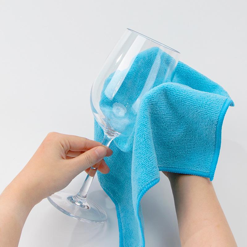 Torchon en Microfibre Épaissi Absorbant pour Lavage de Voiture & Nettoyage de Cuisine