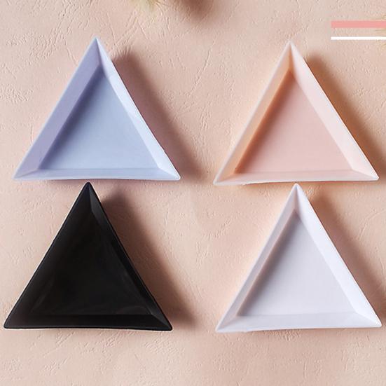 Convenient Nail Jewelry Nails Ornaments Storage Trays Vibrant Color Reusable Save Space