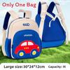 Kids School Backpack With Butterfly And Car Prints For Boys And Girls Made Of Lightweight Breathable Nylon
