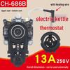 Universelle Elektro-Wasserkocher Thermostat Basis Schalter Kupplung Zubehör