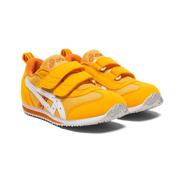 Asics Idaho Mini 4 Casual Comfortable Breathable Low Top Kids Running Shoes Kids Running Shoes Yellow White 1144A236-800