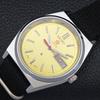 REFURBISHED JAPAN SEIKO EXPO 70 AUTOMATIC 6309A MENS YELLOW DIAL WATCH A427266-2 QRL-a427266