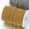 1Meter 2mm 2.5mm 3mm 4mm Stainless Steels Necklace Chain for DIY Bracelets Jewelry Making Components Findings Supplies Wholesale