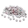 100 Stück runde Rondelle-Abstandsperlen, Kristall-Charms, Schmuckherstellung, Abstandshalter, 6 mm