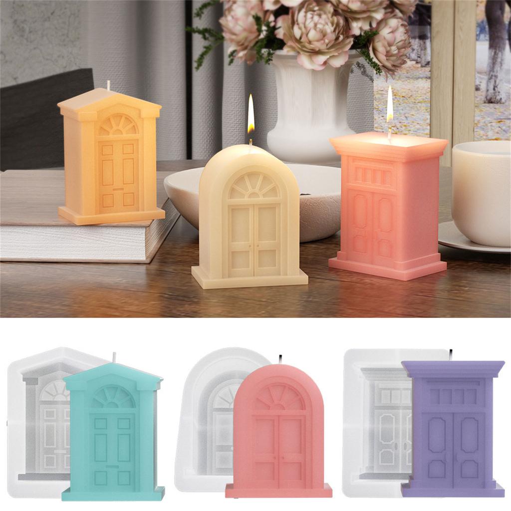 House Shape Silicone Molds Thicken House Candle Mold Scented Candle Molds Handmade Soap Molds DIY Candle Making Supplies