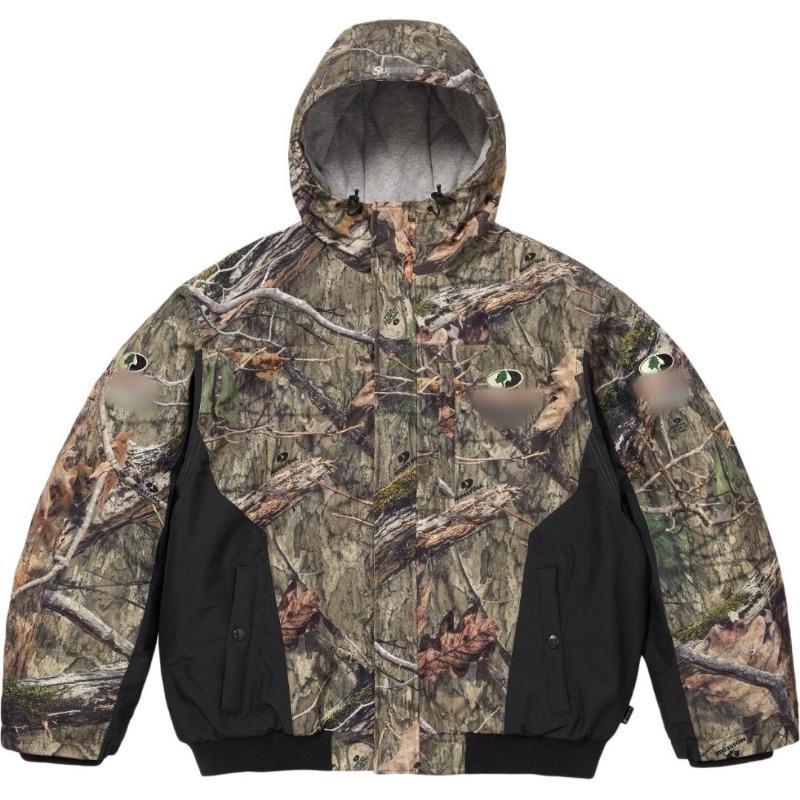 Men's and women's alphabet decal waterproof hooded zipper jacket