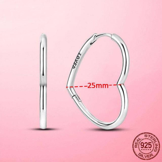 Boucles d'oreilles créoles en argent sterling 925, double bande pavée, pour femmes, boucles d'oreilles tendance en argent, fabrication de bijoux