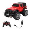 RC Racing Vehicle Rechargeable 1 18 Scale 4CH Remote Control Off Road Car Toy with LED Lights for Boys and Girls