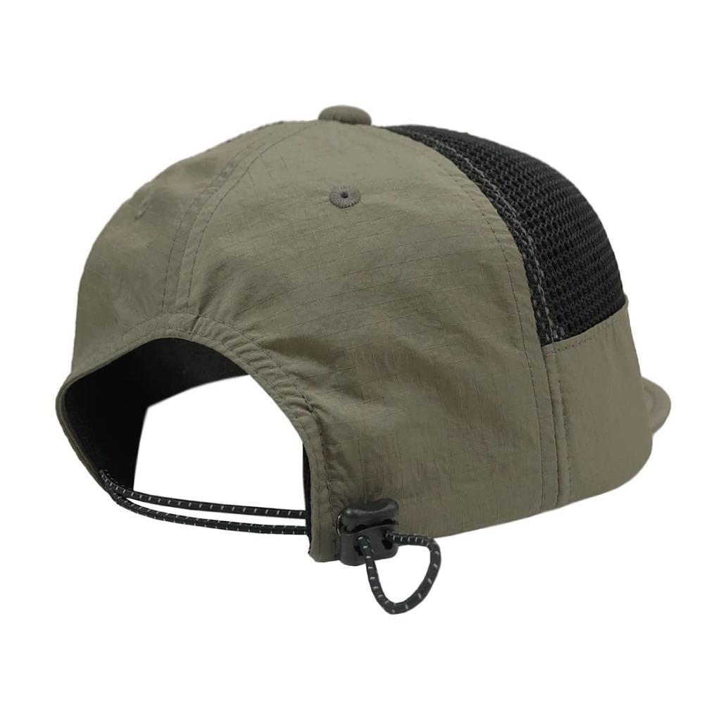 Podstawowe szorty Enchi Ripstop z siateczką po bokach, ręcznie szyty nylon, jeden rozmiar pasuje na wszystkich i czapka, daszek, zmywalne, oddychające, siateczka, antybakteryjne, dezodoryzujące, wszystkie, beżowe, męskie