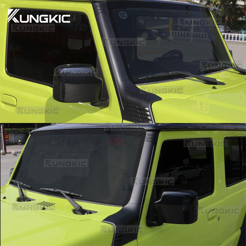 Matte Black LHD RHD for Suzuki Jimny JB64 JB74 2018      2024 2025 Car A-pillar Trim Protective Sticker ABS