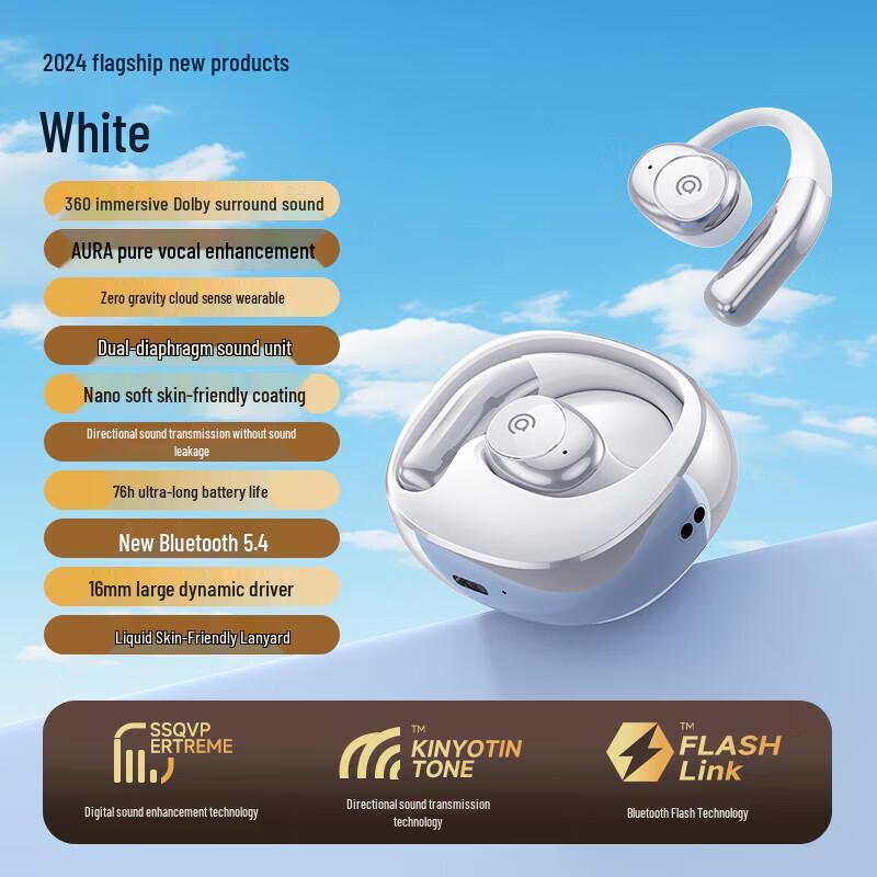 Aigo SK03 Open-Ear Clip-On Wireless Sport Earbuds