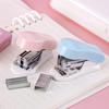 Effort-Saving Cartoon Stapler: Cute Mini Portable Stationery for Students