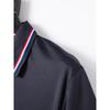 Men's Casual Polo Shirt Button Solid Color Versatile T-shirt
