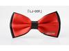 Men's Korean Style Color Block Bow Tie - Custom Business Casual & Formal Fashion Accessory