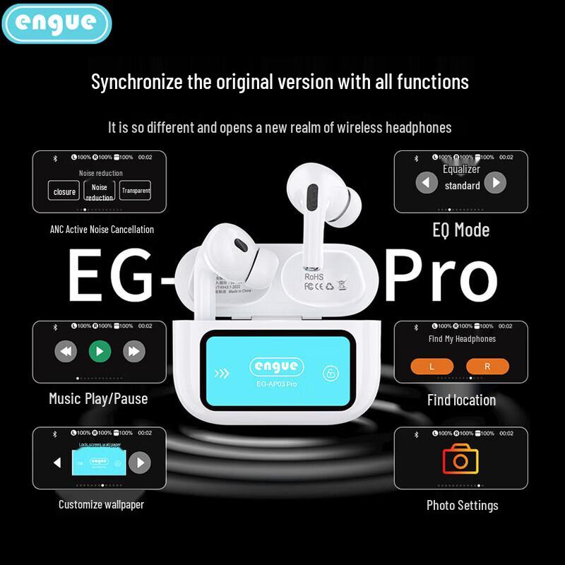EnGoo TWS Noise Cancelling Bluetooth Earbuds