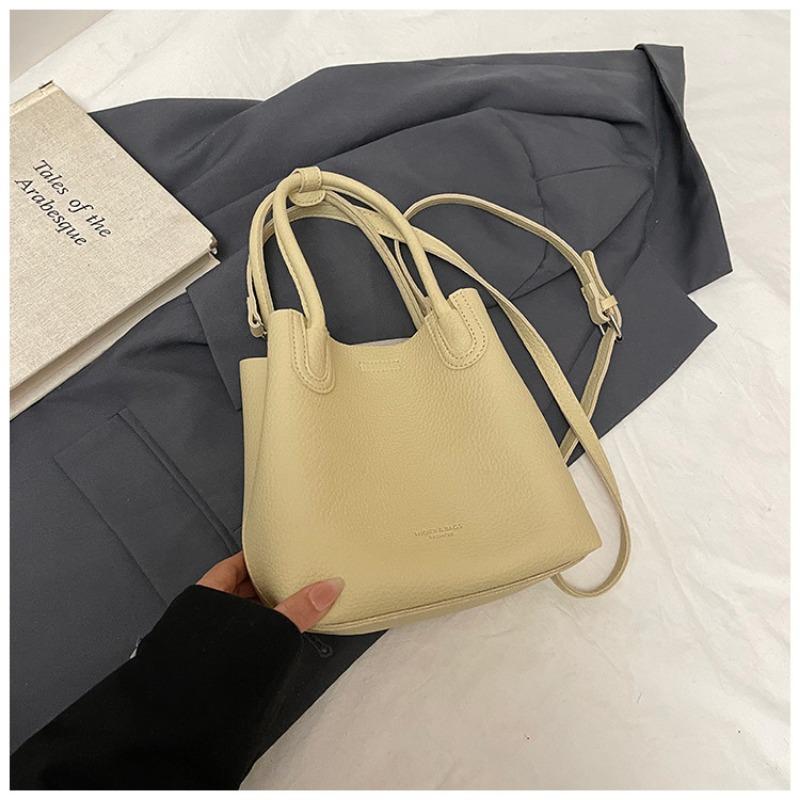 Bucket Bag Women's Simple Bag Summer New Fashion Trend Shoulder Bag Simple Versatile Messenger Bag
