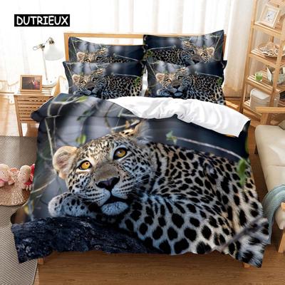 Tiere Bettwäsche-Set Bettbezug-Set 3D-Bettwäsche Digitaldruck Bettwäsche Queen-Size-Bettwäscheset Modisches Design
