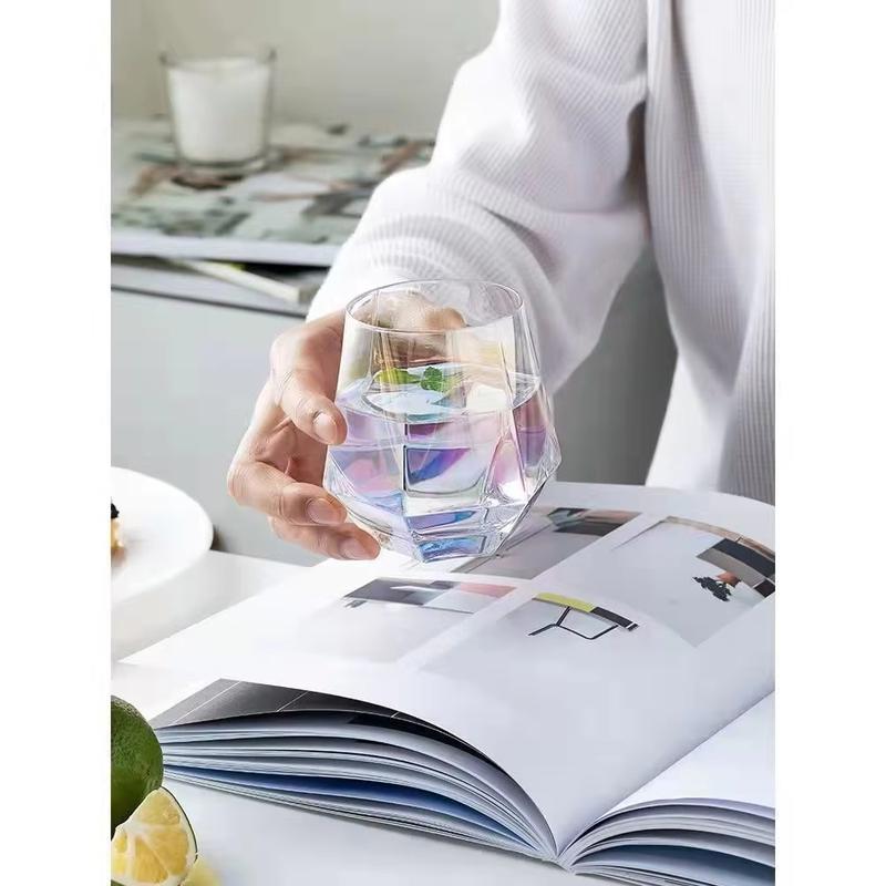 Rauchgrau Whiskey Obstwein Glas Haus Minimalistisch Wohnzimmer Trinken Kreativ Bierkrug Bubble Tea Tasse Set