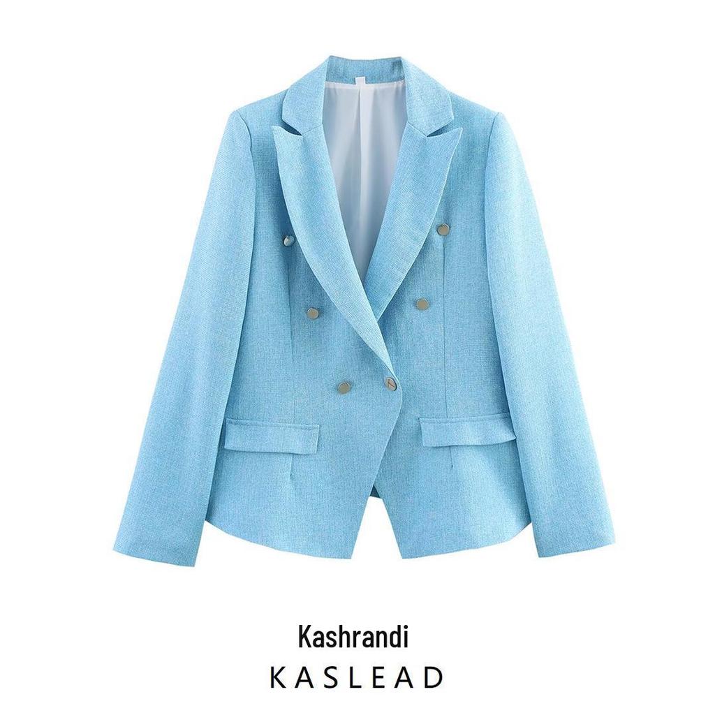 Spring 2025 Women's European and American Style Fashionable Versatile Suit Jacket