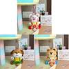 Plush Animal Keychain With Cartoon Design For Kids And Teens Gift
