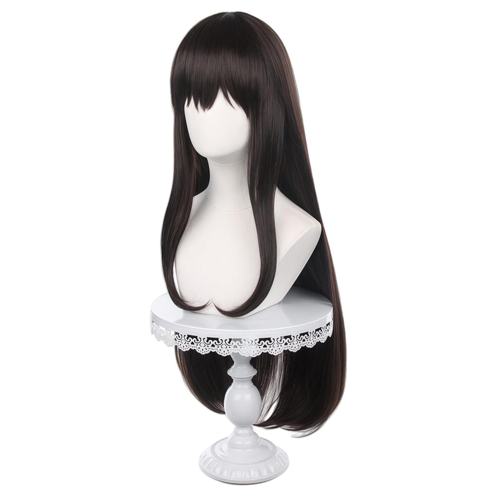 iirukaa Lycoris Recoil Takina Inoue Wig, Cosplay Wig, Wig Net, Heat Resistant, for Photography, 2D Events, Halloween, and Costumes