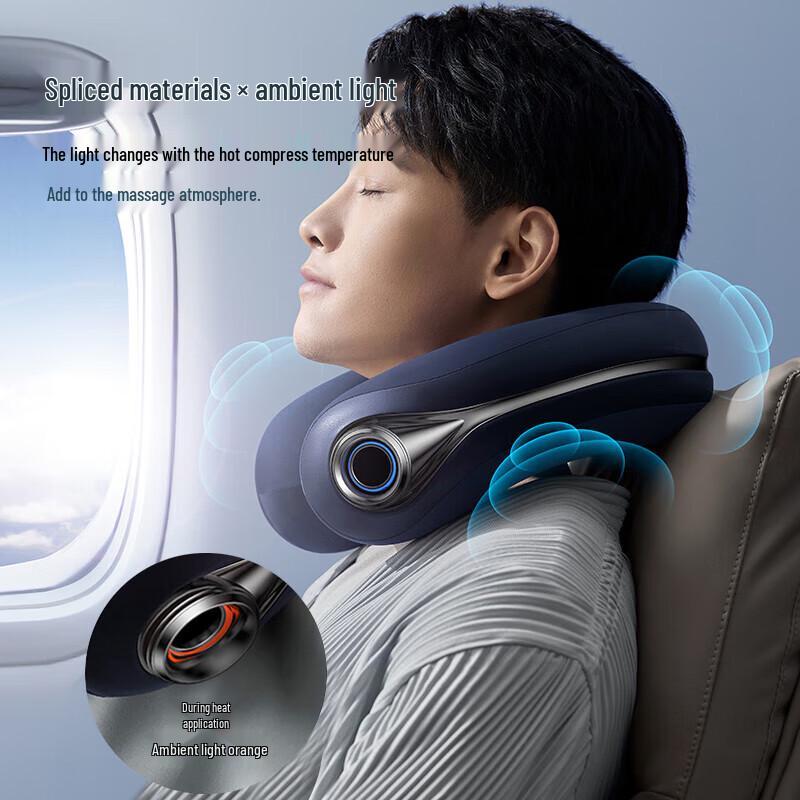Philips 7101N 3D Heated Kneading Neck Massager Pillow
