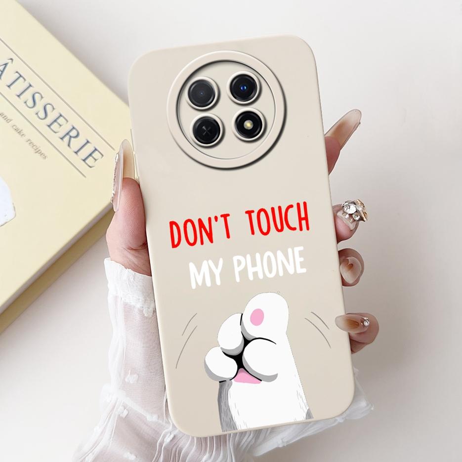 STG-LX1 Schutzhülle für Huawei Nova Y91 mit niedlichem Hunde-Cartoon-Motiv, weiche, stoßfeste Silikonhülle.