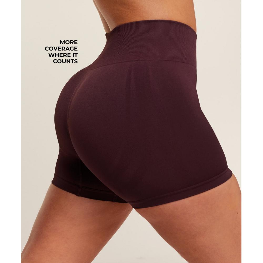 Gymshark Everyday Seamless Shorts 2.0 Gs Cherry Purple B6b3f Pcds