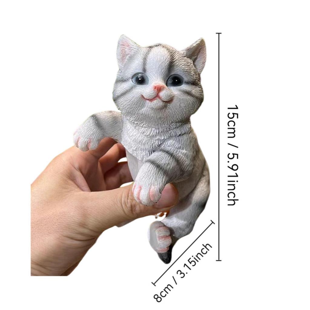 Garden Animal Statue Flower Pot Hugger Figurine for Garden Fish Tank Outside