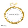 Gold Phoenix Tail Chain Bracelet For Women Dainty Jewelry