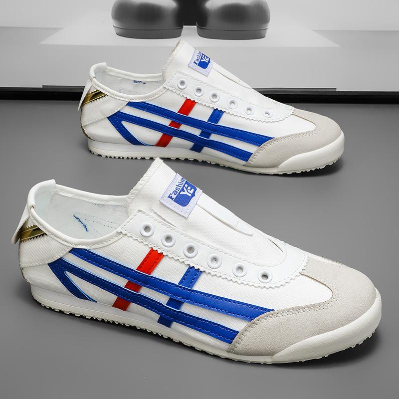 

Men s new breathable and lightweight casual shoes fashionable versatile lazy shoes couple low-top casual board shoes sports board shoes 38