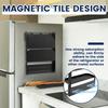 Magnetic Water Bottle Storage Rack Multifunctional Tumbler Holder Carbon Steel Water Cup Holder Organizer For Stanley Cup