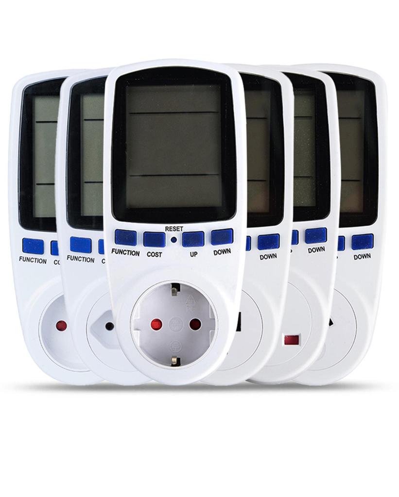 Europäische Multifunktions-Leistungsmesssteckdose - Intelligentes Energieüberwachungsinstrument