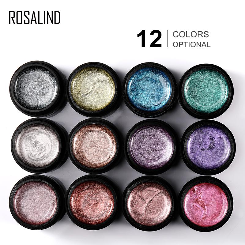 ROSALIND 5ml Gel neglelakk DIY Nail Design Point To Line Drawing Painting