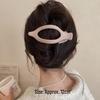 Matte Non-Slip Duckbill Hair Clip for Updo - Solid Color, Large Size
