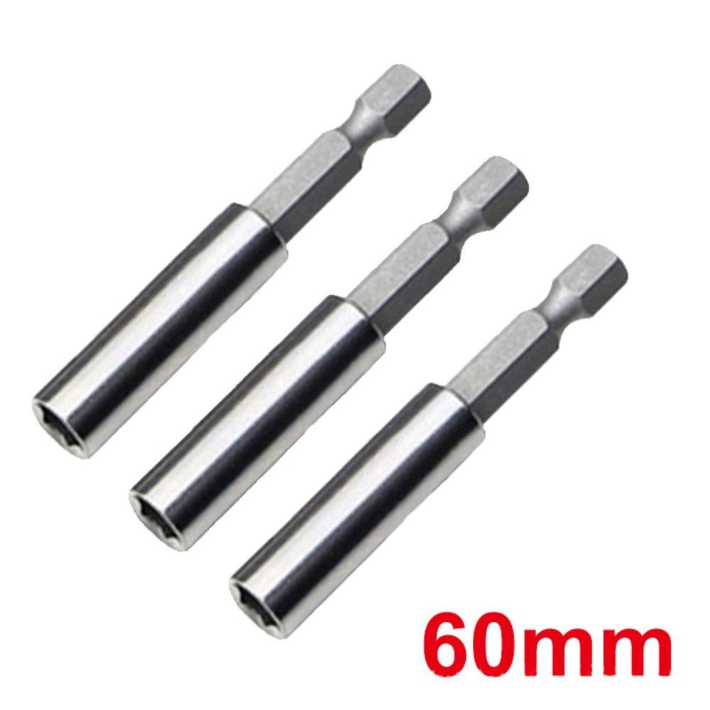 

3 шт. Шестигранная ручка Насадка-бита Удлинитель Длинная ручка Магнитный Удлиненный Соединительный стержень Нескользящие Инструментальные принадлежности