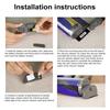Vacuum Cleaner Dust Detection Light Pet Dog Cat Hair Micro Dust Display LED Green Lamp Universal Wireless Vacuum Attachment Accessories