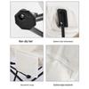 Portable Folding Camping Chair with Storage for Outdoor Beach and Fishing